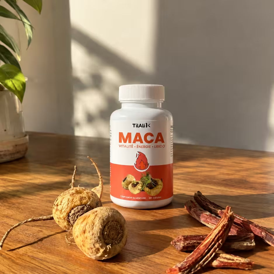 LE SUPER MACA - PLUS DE LIBIDO. PLUS D’ÉNERGIE. PLUS DE VOUS